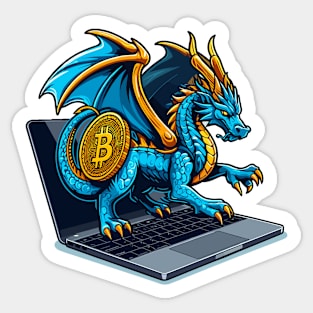 Bitcoin Crypto Currency Sticker